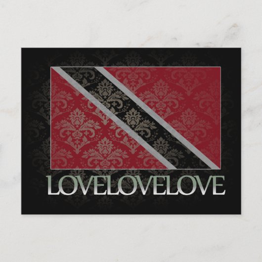 Ik ben gek op Trinidad en Tobago.. Briefkaart (Voorkant)