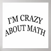 Ik ben gek op Wiskunde Poster (Voorkant)