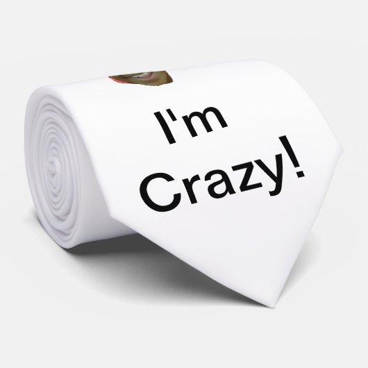 Ik ben gek Stropdas! Stropdas (Opgerold)