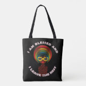 Ik ben gek tote bag (Achterkant)