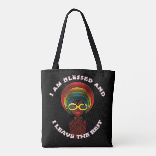 Ik ben gek tote bag (Achterkant)