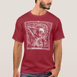 Ik ben gekalmeerd in deugd - Witte Lijn T-shirt