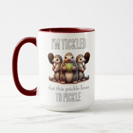 Ik ben gekieteld dat deze stekel graag prikt mok (Links)