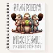 Ik ben gekieteld dat deze stekel graag prikt notitieboek (Voorkant)