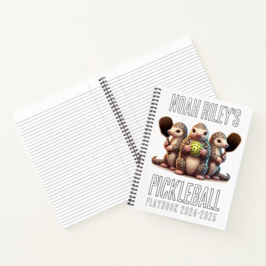 Ik ben gekieteld dat deze stekel graag prikt notitieboek (Binnen)