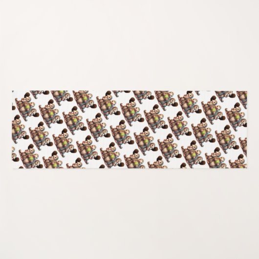 Ik ben gekieteld dat deze stekel graag prikt yogamat (Voorkant (horizontaal))