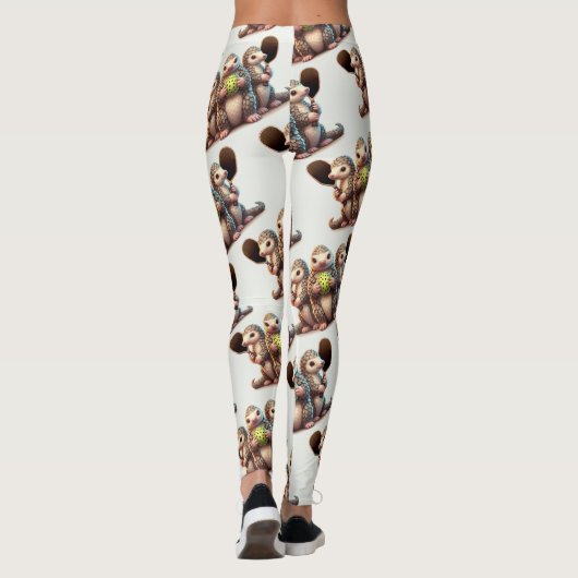 Ik ben gekieteld dat deze stekel houdt om te beite leggings (Achterkant)