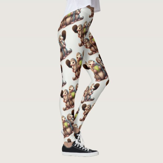 Ik ben gekieteld dat deze stekel houdt om te beite leggings (Rechts)