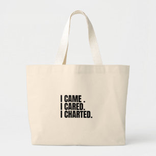 ik ben gekomen dat ik het leuk vond om te chartere grote tote bag