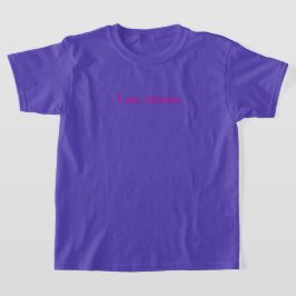 Ik ben gekozen voor Girls Basic T-shirt