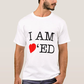 Ik ben geliefd t-shirt