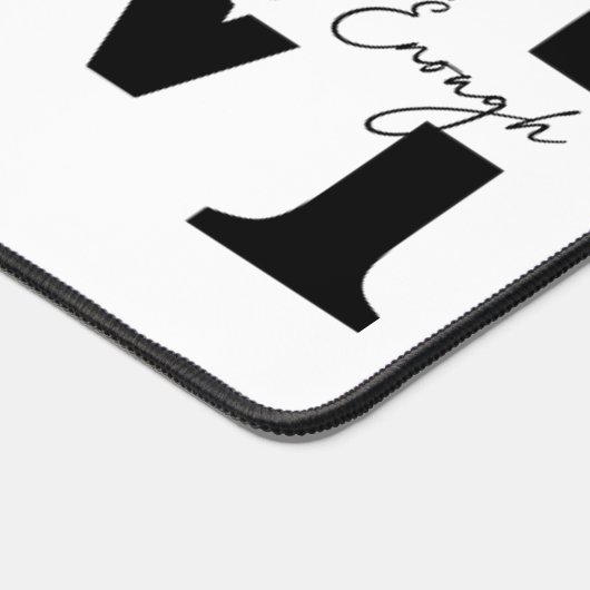 Ik ben geliefd, uitverkoren, waardig, zegevierend, bureaumat (Hoek)