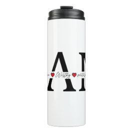 Ik ben geliefd, uitverkoren, waardig, zegevierend, thermosbeker