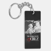 Ik ben gemarkeerde Sleutelhanger: Cruz Sleutelhanger (Voorkant Links)