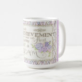 Ik ben gemotiveerd - de grootste prestatie Mok (Voorkant rechts)