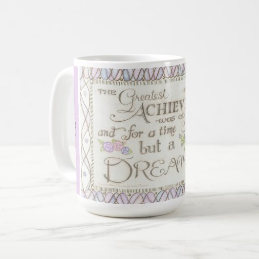 Ik ben gemotiveerd - de grootste prestatie Mok (Voorkant links)