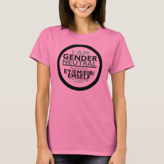 Ik ben Genderneutal (Ey pronouns/Ze pronouns) T-shirt