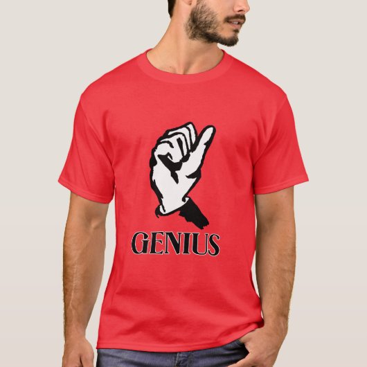 Ik ben Genius T-shirt (Voorkant)
