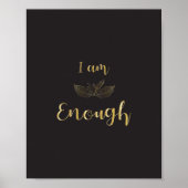 Ik ben genoeg - 8 x 10 inch poster (Voorkant)