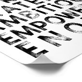 Ik Ben Genoeg Bevestigingen Voor Kinderen Poster (Hoek)