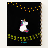 IK BEN Genoeg Eenhoorn 1 dagboek notitieboek (Achterkant)