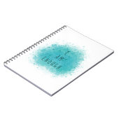 Ik ben genoeg eenvoudige bevestigende prijsopgave notitieboek (Linkerzijde)