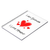 "Ik ben genoeg" Gratitude Journal en notebook Notitieboek (Linkerzijde)