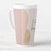 Ik ben genoeg Inspirerend Boho Latte Mok (Linkerhoek)