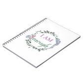 Ik ben genoeg inspirerende affiratie notitieboek (Linkerzijde)