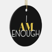 Ik ben genoeg keramisch ornament (Rechts)