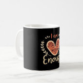 Ik Ben Genoeg Koffiemok (Voorkant links)