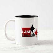 Ik ben genoeg Mok van twee-toonaangevende olifante (Links)