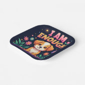 Ik ben genoeg papieren bordje (Gebogen)