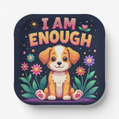 Ik ben genoeg papieren bordje (Voorkant)