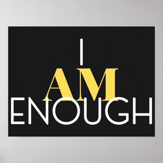 Ik ben genoeg poster (Voorkant)