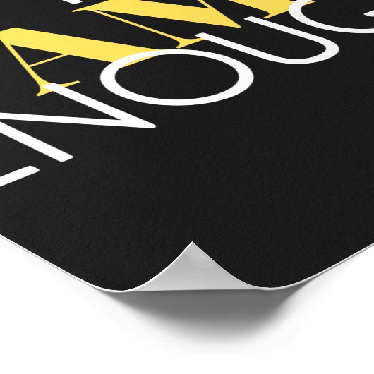 Ik ben genoeg poster (Hoek)