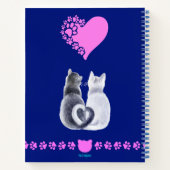 Ik ben genoeg. Schattige kitten met vleugels! dagb Notitieboek (Achterkant)