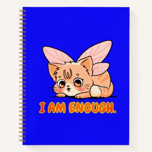 Ik ben genoeg. Schattigee Kittie Butterfly! Journa Notitieboek (Voorkant)