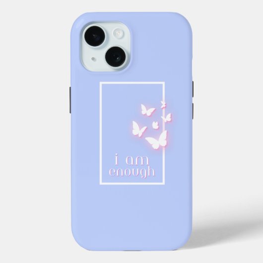 Ik ben genoeg, Self-Love Quote Case-Mate iPhone Case (Achterkant)