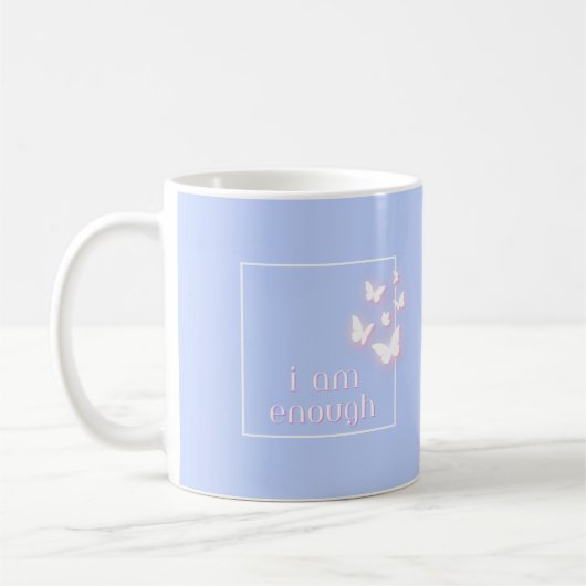 Ik ben genoeg, Self-Love Quote Koffiemok (Links)