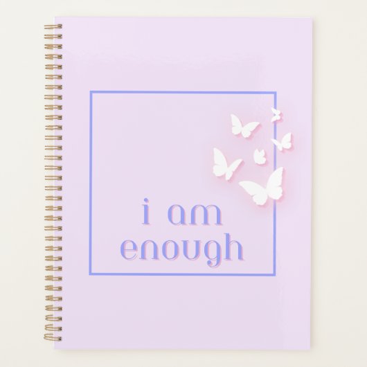 Ik ben genoeg, Self-Love Quote Planner (Voorkant)