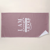 Ik ben genoeg strandlaken (Voorkant)