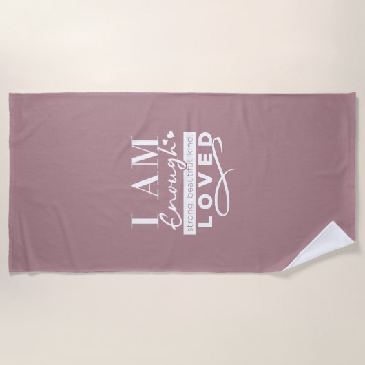 Ik ben genoeg strandlaken (Voorkant)