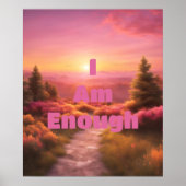 Ik ben genoeg Sunrise Poster (Voorkant)