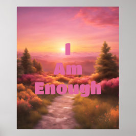 Ik ben genoeg Sunrise Poster