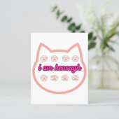 Ik ben genoeg t-shirt kat (Staand voorkant)