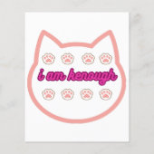 Ik ben genoeg t-shirt kat (Achterkant)