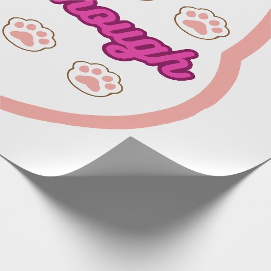 Ik ben genoeg t-shirt kat cadeaupapier (Hoek)