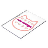 Ik ben genoeg t-shirt kat notitieboek (Linkerzijde)