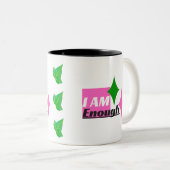 Ik ben genoeg tweetonijige Mok (Voorkant rechts)